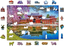 Drvene puzzle WOODEN CITY hram BYODO‑IN, Kyoto – 505 dijelova