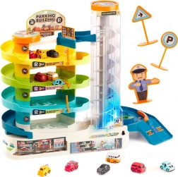 Parkirna garaža s 4 kata s električnim dizalom i 6 autićima