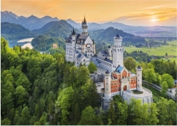 Puzzle Proljetni Neuschwanstein 1000 dijelova