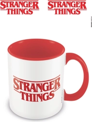 Keramička šalica Stranger Things – logo, crvena
