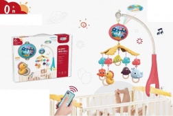 Vrtuljak za dječji krevetić s daljinskim upravljačem i projektorom