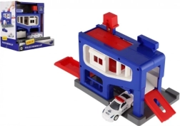 Policijska parkirna garaža s autićem