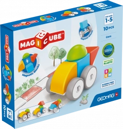 Geomag Magicube auto – magnetska građevna igra za najmlađe (10 dijelova)