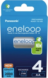 Eneloop punjive baterije AA 2000 mAh, 4 kom