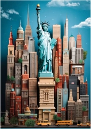 Puzzle New York 1500 dijelova