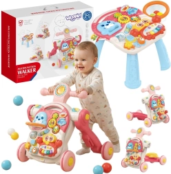 WOOPIE Baby edukativna hodalica, guralica, romobil i stol za aktivnosti 4 u 1