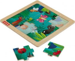 Drvene puzzle s motivom insekata Fisher-Price