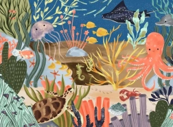 Puzzle Ocean Whimsy 500 dijelova Ravensburger