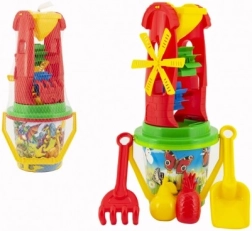 Set za pijesak s mlincem i kalupima
