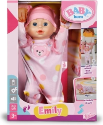 Interaktivna lutka BABY born Emily 43 cm – hoda i puže