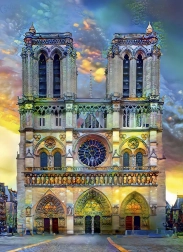 Puzzle BLUEBIRD Notre-Dame u Parizu 1000 dijelova