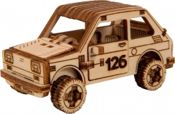 Drvene 3D puzzle – rally auto model 3
