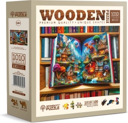 Drvene puzzle Čarobne bajke 1010 dijelova WOODEN CITY