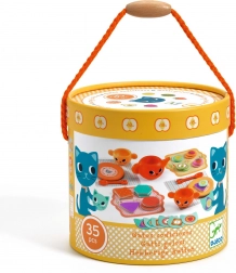 DJECO Čajni set Gladne mačke