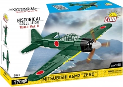 Konstrukcijski set Mitsubishi A6M2 Zero