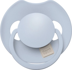 Silikonska dinamična duda varalica LOVI Prime 0–6 mj., Baby Blue