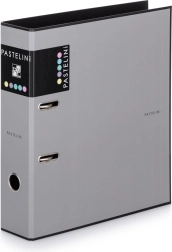 Registrator A4 s polugom 7 cm PASTELINI sivi