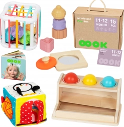 Tooky Toy montessori kutija 5u1 za bebe 11–12 mjeseci