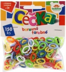 Šarene C-vezice 150 kom plast u vrećici