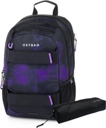Školska torba i pernica OXY Sport Grunge girl – set
