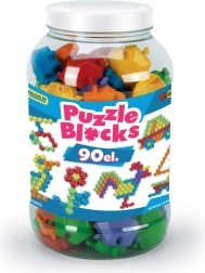 Konstruktorska slagalica u velikoj posudi 90 kom