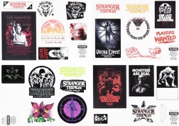 svjetleće naljepnice Stranger Things – set 14 kom