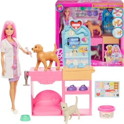 Barbie veterinarka – klinika za ljubimce s gips-odljevima