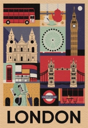 CLEMENTONI Puzzle Style in the City: London 1000 dijelova