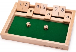 drvena igra Shut the Box BIGJIGS TOYS