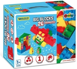 Konstrukcijski set Big Blocks 26 elemenata