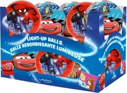 Svjetleća lopta 10 cm – DISNEY PIXAR CARS 3 i MARVEL SPIDER‑MAN