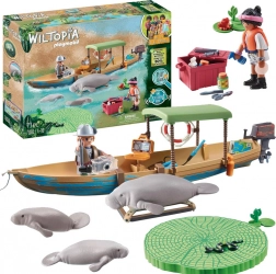 Playmobil Wiltopia ekspedicija brodom – spašavanje lamantina (71 dijelova)