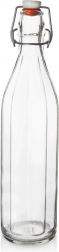 Staklena boca s kopčom 1 l
