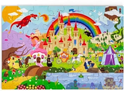 Bigjigs Toys puzzle Fantasy svijet – podne drvene slagalice