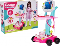 mobilni set za reanimaciju, ružičasti, na baterije