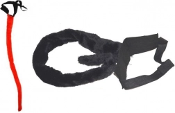 vražji rep crveni 80 cm