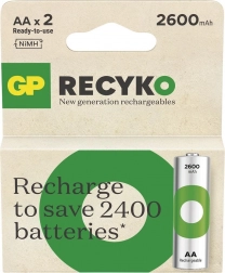 Punljive baterije GP ReCyko AA Ni-MH 2600 mAh 2 kom