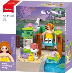 Konstruktor Sluban Ljuljačka u Vrtu