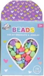 Set perlica - srčeka + 1 metar užeta