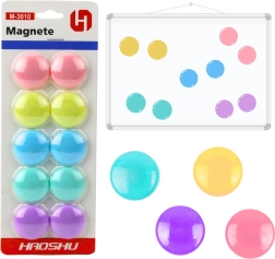 Set šarenih magneta 10 kom 3 cm