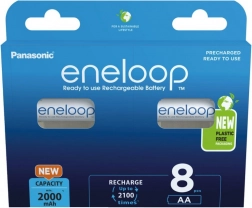 Eneloop AA punjive baterije 2000 mAh, 8 kom