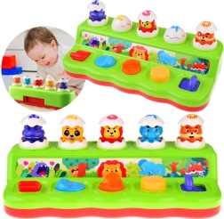 Interaktivna pop-up igračka sa životinjama za djecu od 12 mjeseci