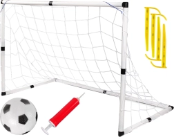 Veliki nogometni gol Nogometna lopta Pumpa