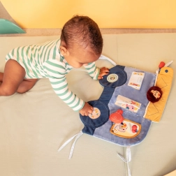 Tekstilna ploča za dječji krevetić - psić Jules