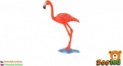 Plastična figura karipskog flaminga 9 cm
