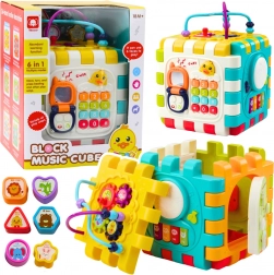 Interaktivna glazbena edukativna kocka za najmlađe
