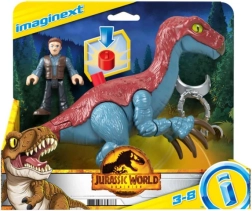 Imaginext JURASSIC WORLD – figurice Therizinosaurus i Owen