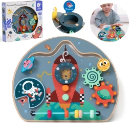 Drvena manipulativna ploča raketa 6 u 1 – CLASSIC WORLD