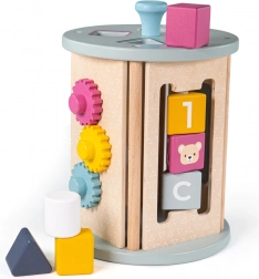 Motorički aktivni valjak BIGJIGS TOYS od FSC drva