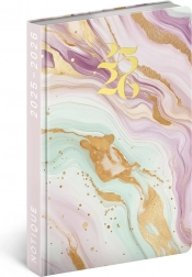 Dnevnik NOTIQUE Petito - Rozičasti mramor
